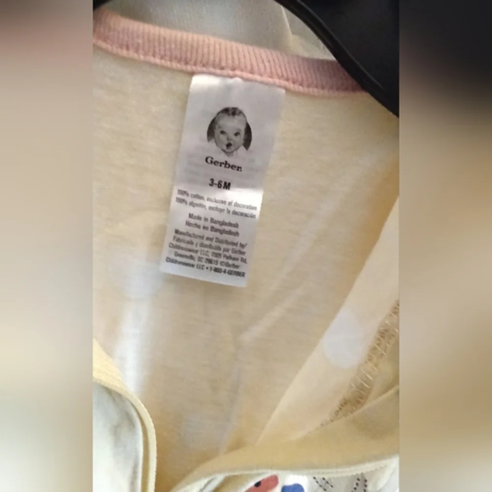 Yellow Polka‎ Dot Kids One Piece Pajama - Picture 5 of 5